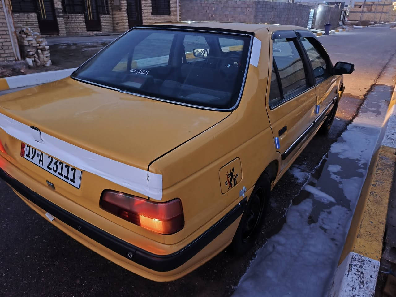 السلام عليكم
للبيع بيجو بارص موديل ٢٠١٥ مكينة كير حدادية خير من الله رقم مميز دولي الجديد تحويل ثاني يوم  تبريد شغال تخم تاير جديد رقم الهاتف *********** مكان السيارة كربلاء السعر ٤٠ ورقة وبيها مجال حك الجية الشراي يتصل.
