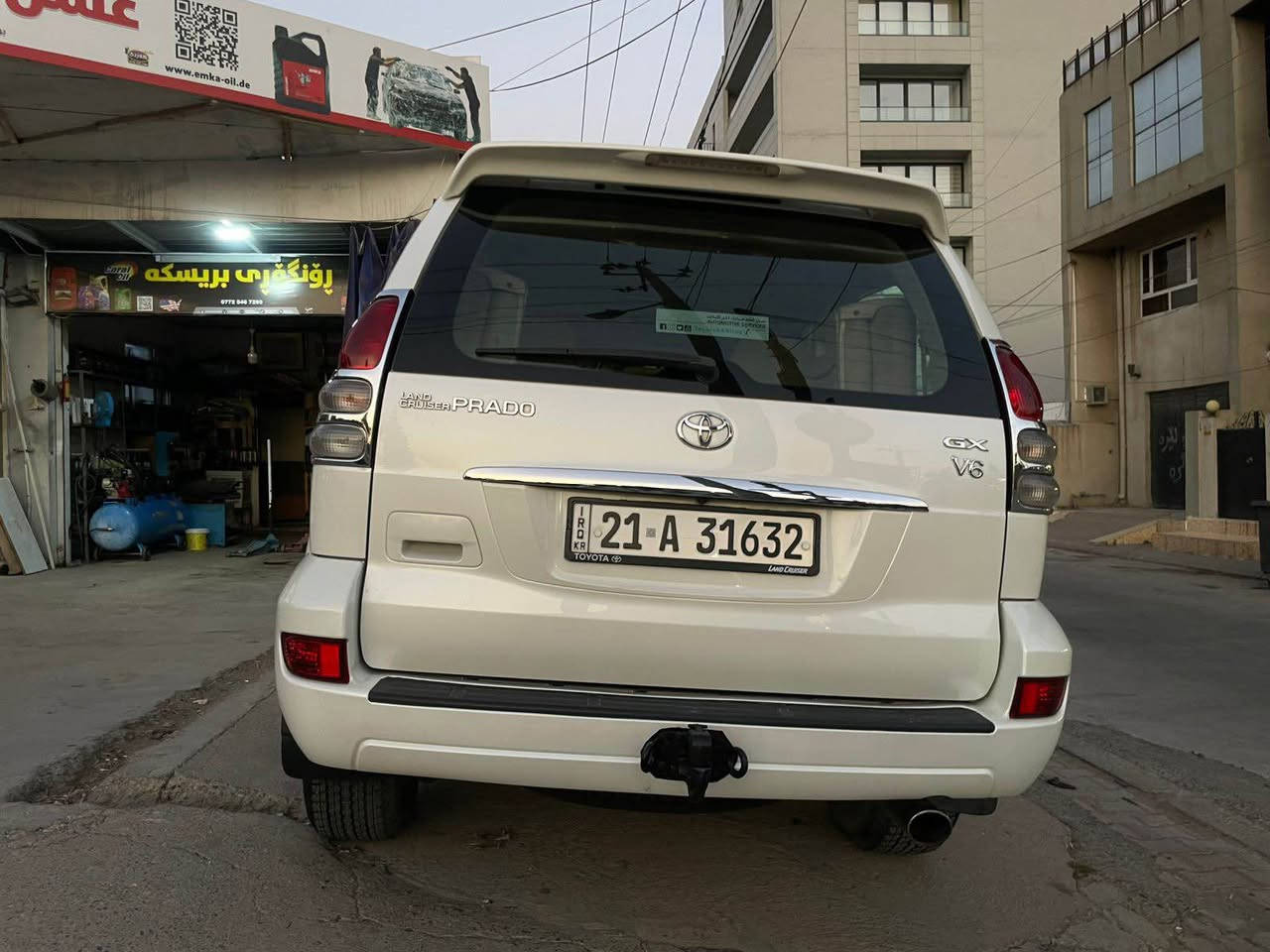 تيوتا برادو   كلين
***********
١٧٢& السليمانية, العراق
