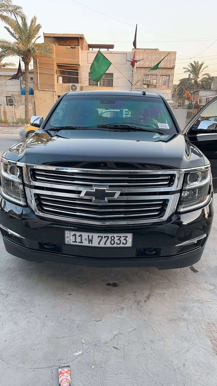 للبيع تاهو 2018 خليجي بريمر مكفولة من الصبغ بيهة بارد نص الجاملغ الخلفي كير محرك مكفول رقم بغداد بسمي 390   وبيهة مجال بسيط (***********) مكاني بغداد
