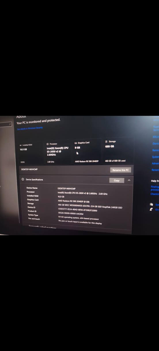السلام عليكم 
كيس وشاشه 165 هرتز
وماوس وكيبورد 
ويو بي اس 
وماوس باد 
تجميعه كامله للبيع
رقم ***********
شد والعب 
سعر 500 الف
