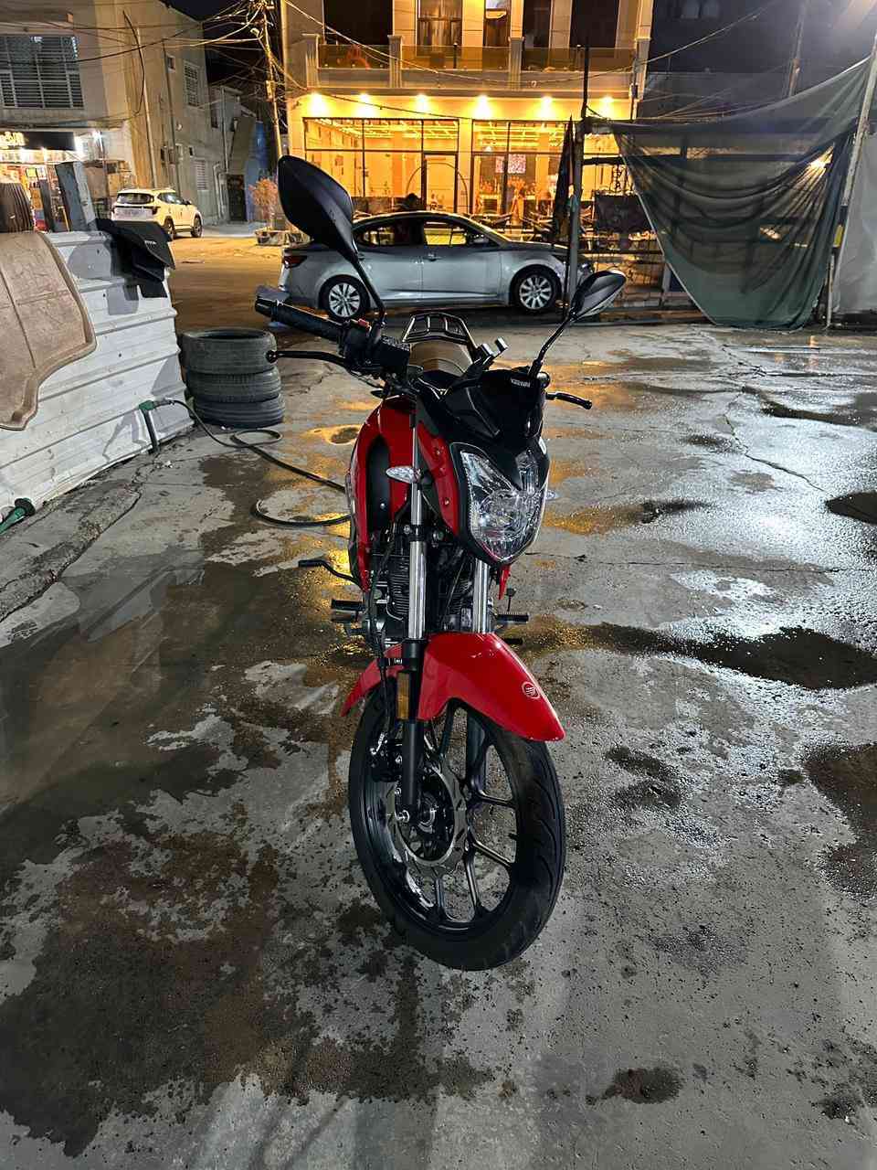 السلام عليكم
دراجه RK
جديده بعدها 
ماشيه 4/الاف حقيقي 
بعدها وضع شركه 
رقمها أربيل شوكت متريد تحويل 
سعرها 2/650
وبيها مجال 
***********
