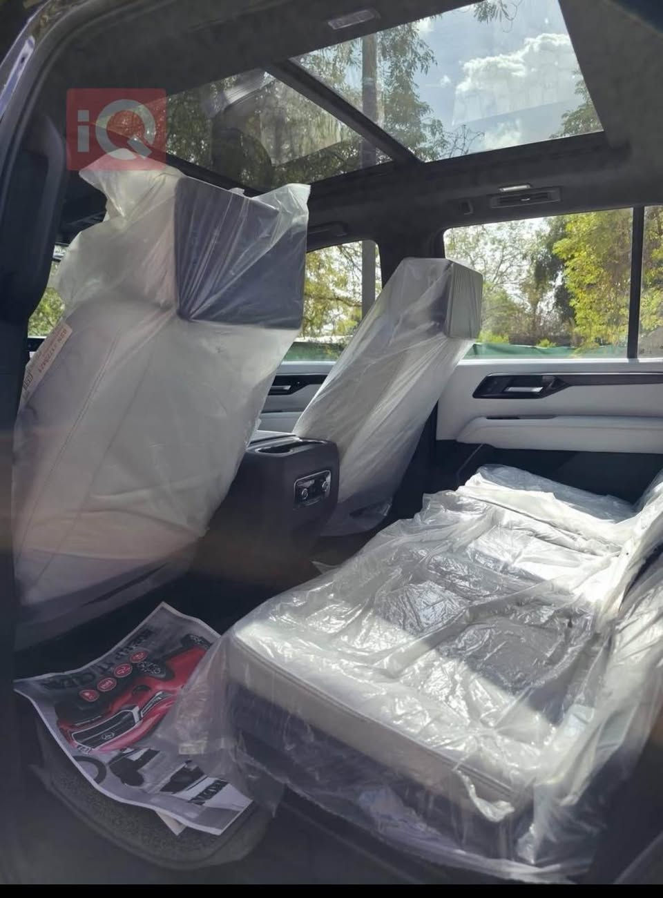 CHEVROLET TAHOE PREMIER 
شوفرليت تاهو
موديل 2025 🦅 
بريمير مغلف ppf ضمان ١٠ سنوات
فوول مواصفات جگات
شيفروليت تاهو بريمير وكالة خليجي (( ضمان شركة منصور )
‎الموديل : 2025( خليجي )
‎اللون : اسود 
ماشييه ٩ الاف كم حقيقي 
محرك و گير شرط مامفتوح
سياره مكفول كفالة عامة
بدون صبغ بدون حادث
كل غراض بلادي موجود 
‎جكات كهرباء
‎ جكات تصعد وتنزل 
‎اربع كامرات
‎حجم المحرك : 5300 Cc
‎عدد الاسطوانات : 8 اسطوانات ( 8 سلندر )
‎المواصفات : 
‎* سقف بانوراما 
‎* المقاعد كهربائية تدفئة و تبريد
‎* مقصوره الركاب من الجلد الفاخر + خشب ملكي 
‎* شاحن وايرلس لاسلكي
‎* نظام الرؤيه : 5 كامرات رؤيه شامله ( BIRD VIEW )
‎* نظام التعليق مستقل
‎* كشنات ميموري خزن
‎* نظام الصوت BOSE سماعات عدد 10
‎* دوسات كهرباء + اناره LED
‎* نظام سحب مقطوره تحكم كامل + كامرة لرؤية المطوره
‎* داتا شو
‎* تشغيل بعد 
‎* بصمات 
‎* تحديد مسار 
‎* لد امامي 
‎*مري شفط 
‎* 4 كامرات 360 درجه 
‎* رادار 
‎* جنطه ذكيه بلقدم تنفتح وتنسد 
‎* ويل كروم 22 حجم وعليها تخم تاير 
‎* شاشات خلفيه 
‎* جميع الكشنات كهرباء
‎* كشنات تدفئه تبريد 
‎* دوسات شفط 
‎* شاحن واير ليس
‎* ثلاجه 
‎* جميع المقاعد يوجد مخارج يوبي اس بغداد, العراق


**إذا كنت صاحب هذا الإعلان وتريد حذفه لأي سبب، رجاءا أرسل رسالة إلى الدعم الفني**