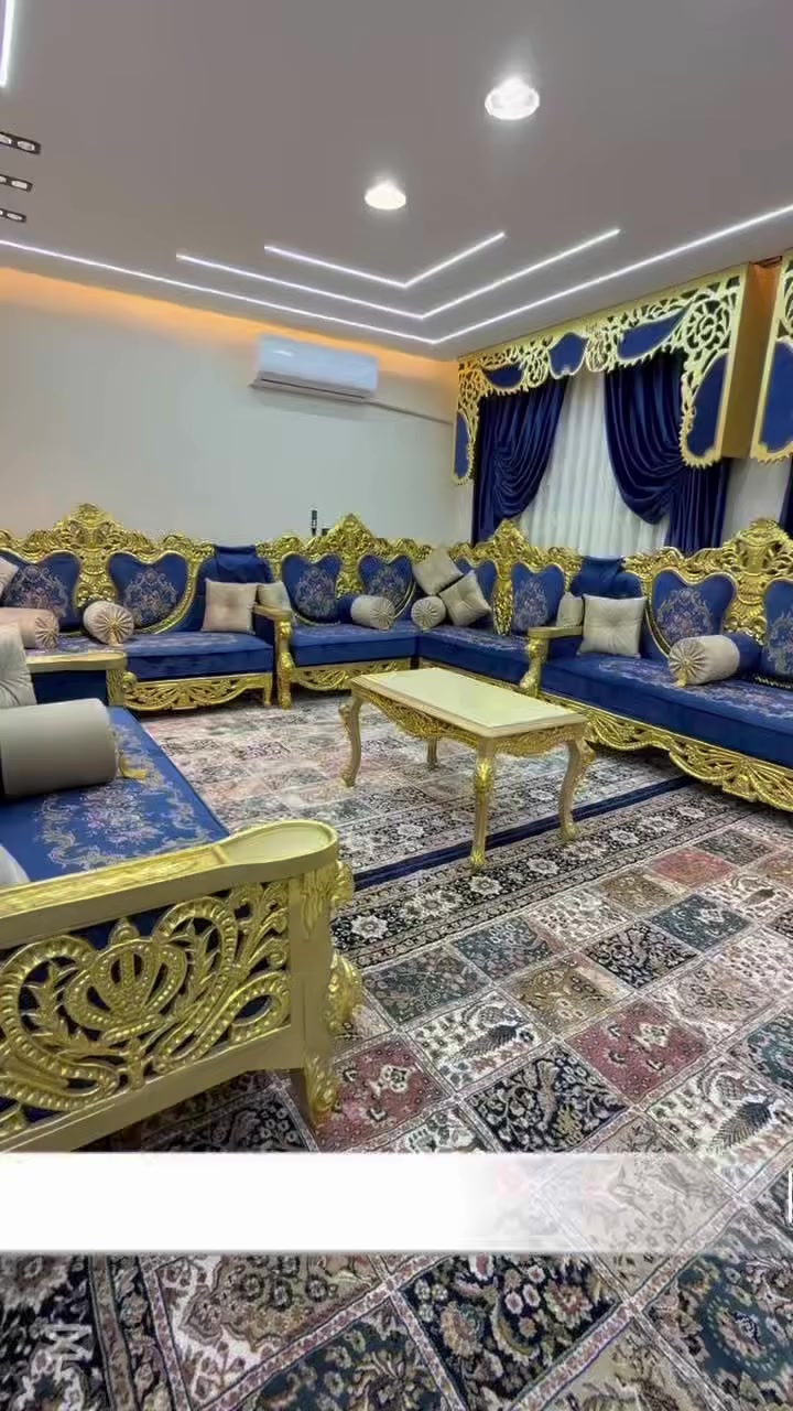 🌟#مفروشات #مراد #عبيدالله 🌟
أمنح منزلك لمسة من الأناقة والرقي مع هذا التصميم الفريد المصمم بدقة عالية وجودة استثنائية ✅💯

(مجلس السيد محمد المقابلة ابو براء المحترم)
                  📍من منطقة بليلا📍

✔️تصميم ملكي فاخر  
✔️جودة عالية 
✔️مناسب لجلساتك المميزة وأستقبال الضيوف 
🎁برادية هدية +طقم طاولات+توصيل مجاني
📍موقعنا:الرمثا -وسط البلد -شارع البنوك مقابل النادي الامريكي 
🔴ملاحظة مهمة خدمة توصيل مجاناً 🔴
للطلب ولاستفسار يرجى التواصل معنا عبر الهاتف على لارقام التالية 
📞0796616818     📞0791616818
⚜️مفروشات مراد عبيدالله ⚜️
❗️احذرو من تشابة لاسماء❗️


**إذا كنت صاحب هذا الإعلان وتريد حذفه لأي سبب، رجاءا أرسل رسالة إلى الدعم الفني**