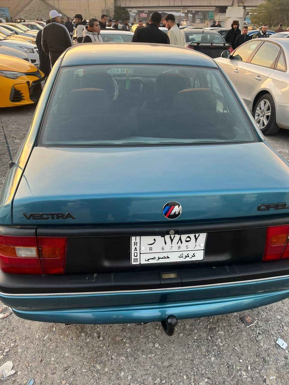 سلام عليكم اوبل فكترا للبيع موديل 1993 رقم كركوك مشروع وطني حجم 20 السعر ٥٣ مكان السيارة ديالى استفسار عل رقم ***********
