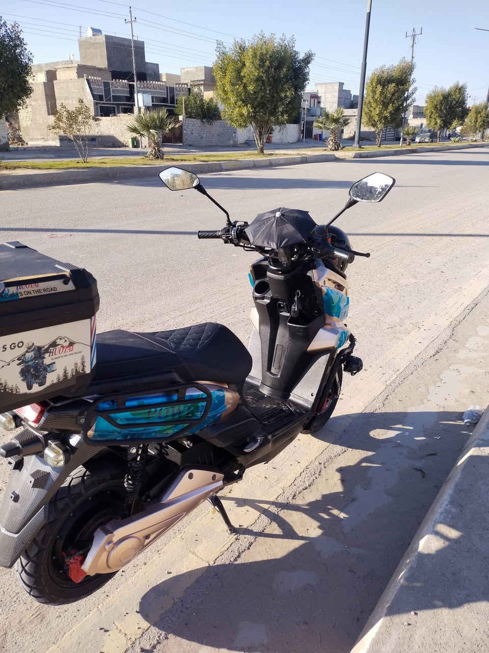 سلام عليكم دراجه شحن للبيع نوع اباكجي ست بطاريات مسطره 36امبير علفحص مكاني فلوجه  للستفسار الاتصال على الرقم ***********بي واتساب
