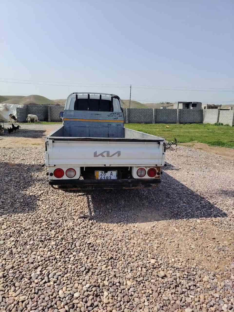 السلام عليكم
كيه حمل بدون صبغ للبيع موديل 2010
رقم دولي صلاح الدين 
گير محرك شاصي شرط
سنويه بأسمي
رقم الهاتف ***********
