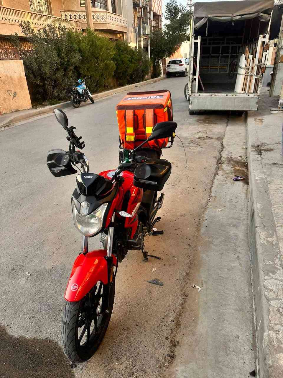 سلام عليكم دراجة RK مرقم الدراجة مكفولة كفالة عامة أي نقص ما بيهة واي غرامهة ماعليهة مصفرة العنوان بغداد العضمية السعر 1950 الرقم ***********
