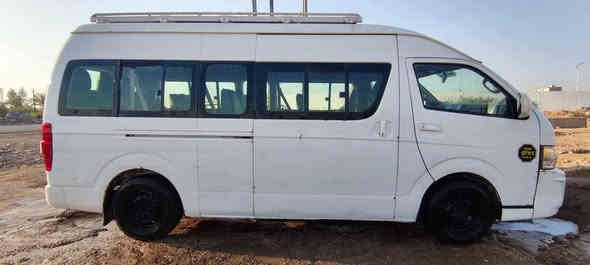 اعلان..... سياره للبيع... سياره بيها خبزه وخير من الله
🔹 النوع: جنبيh2
🔹 الموديل : 2014
🔹 اللون: [ابيض]  
🔹الرقم بغداد    تحويل ثاني يوم
🔹 عدد المقاعد: 14.مقاعد عائلية مريحة
🔹 نوع الوقود: بانزين
🔹بيها طخات ع بارد وصبغ

🔹 الهيكل: مثل ما مبين بل صور  

للبيع فقط حسب القناعه 
🔹

💰 السعر المطلوب: ا125 ] وقابل للتفاوض

📞 للاستفسار والتواصل:
[***********]
او راسلني خاص وما يكون خاطرك اله طيب❤️
