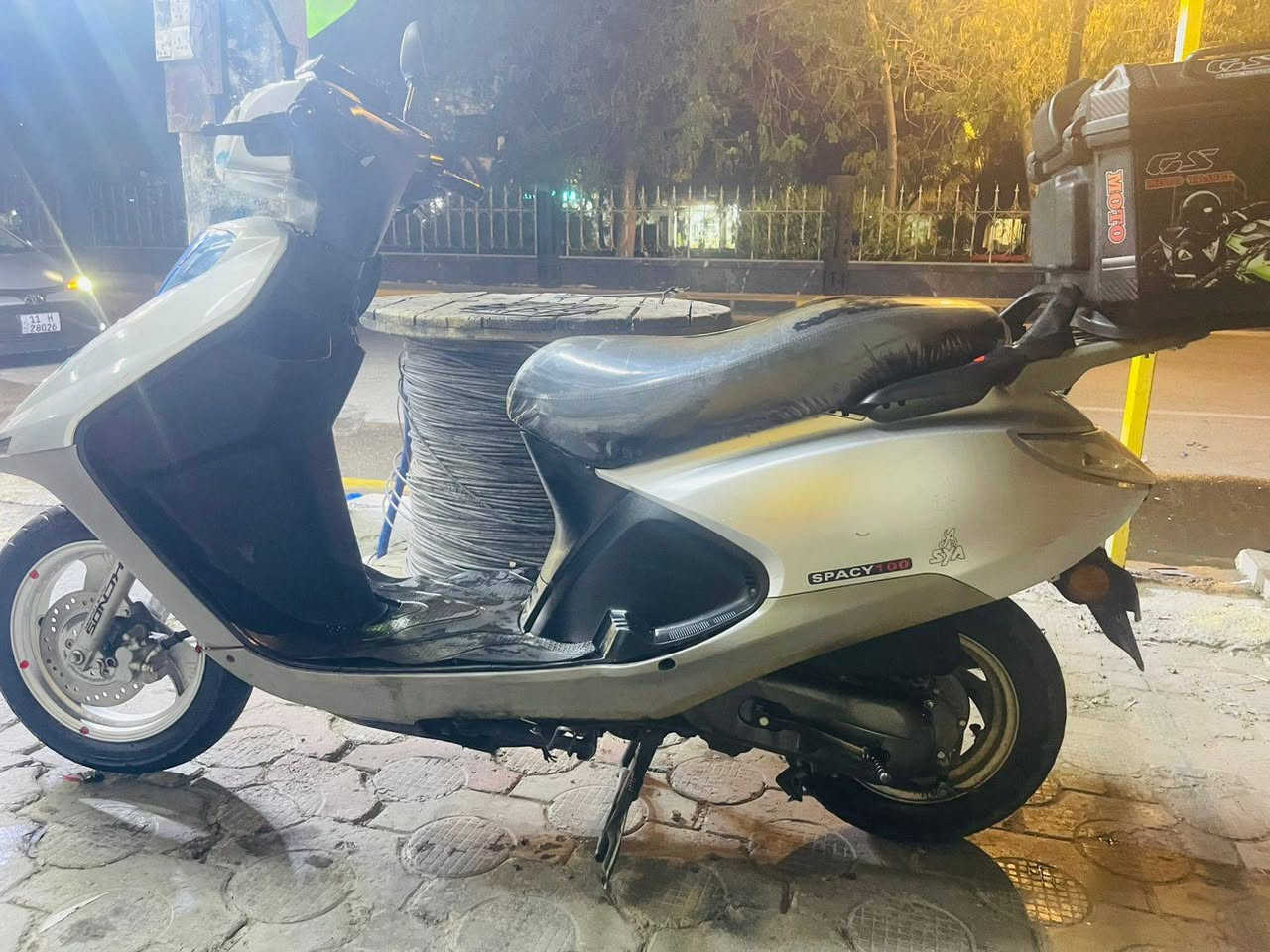 سلام عليكم درجة سبيسي كوري محرك خير من الله السعر 550بيه مجال العنوان بعقوبه الرقم الهاتف***********
