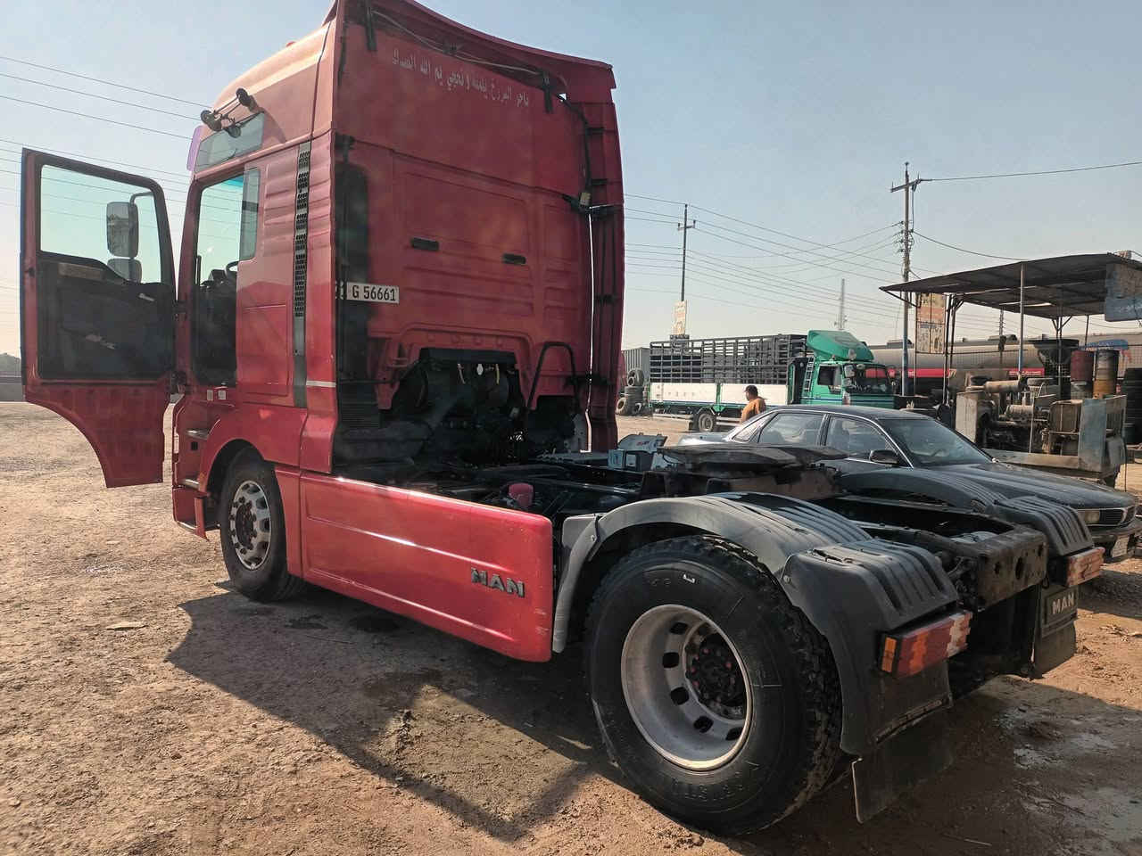 مان تيكامديل ٢٠٠٣ مسجله صهريج ماموجودبم ونوزل حجم ٤٦٠ كيرعادي العنوان الفلوجه *********** السعر دفتر
