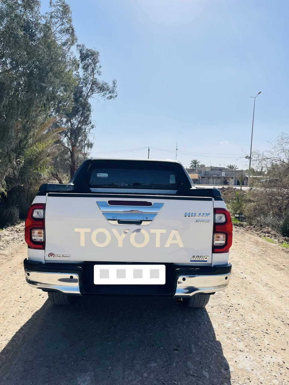 سلام عليكم
بيكم هايلكس TRDموديل 2022
رقم اربيل الجديد تحويل مباشر 
مواصفات //
بصمه ابواب
شاحن لاسلكي 
كشنات تدفئه تبريد
قطعتين تبريد 
اشاير بلمري 
تحمكمات مري
اشاره ترحيب 
بنيد جكات 
حساسات اماميه وخلفيه 
وباقي المواصفات المعروفه بساز باب اول 

ملاحظه //السياره بيهه شبرين رش اثر شخط فقط والباقي مكفول من الصبغ والتبديل السياره ع وضع الشركه 

السعررر 325 وبيها مجال شي بسيط 

رقم تلفون *********** 

مكان سياره ديالى
