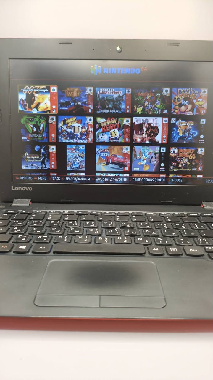 السلام عليكم
lenovo 100s
نظام لينكس محاكيات والعاب مكتبة كامله وممكن تضيف العاب 
شاشة 12 شحن ممتاز وعلفحص نظيفه جدا
مع شاحن اصلي وجوستك 
135 بغداد الشعب..***********
يتوفر قطع اخرى تختلف اللي يحب ادزلة
