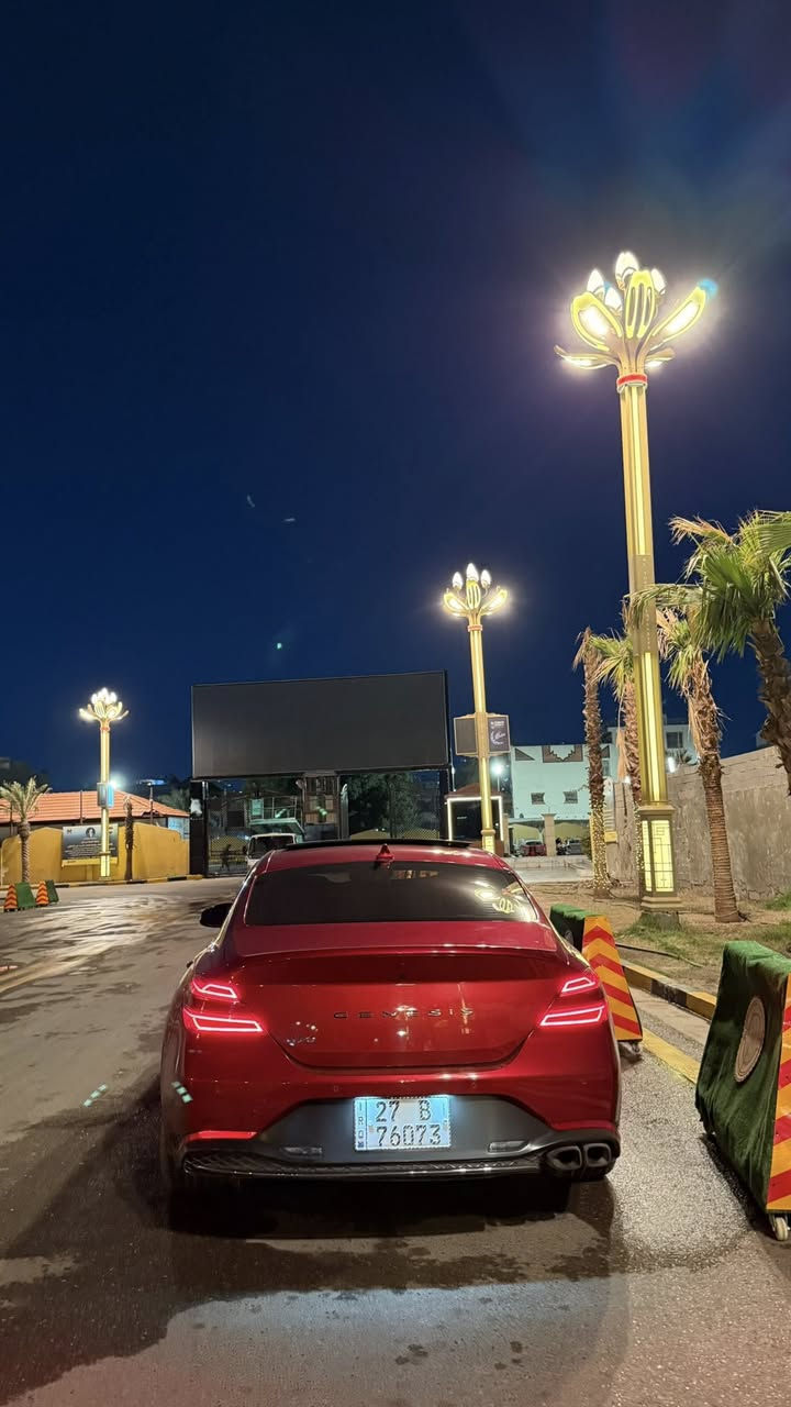 سلام عليكم
G70 
V4 Tun Turbo
اعلى فئه2023
مري قلاب 
كنشهات كهرباء تبريد تدفئه 
شفتات ستيرن 
5 مودات قيادة
تحديد مسار 
نقاط عمياء 
رادار امامي خلفي 
ويل 20 استرو
منضومه لد زنون
سياره مكينه كير كفاله بشرط 
سياره حادثها ب امريكا جاملغ+ بنيد استبدال في وكالة Genesis
سستم ايرباك راجع وكاله 
وبيها باب كلير ب امريكا 
سعر 220
*********** بغداد المحموديه
