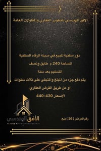 دور سكنية • مدينة الرفاه • ٢٤٠م