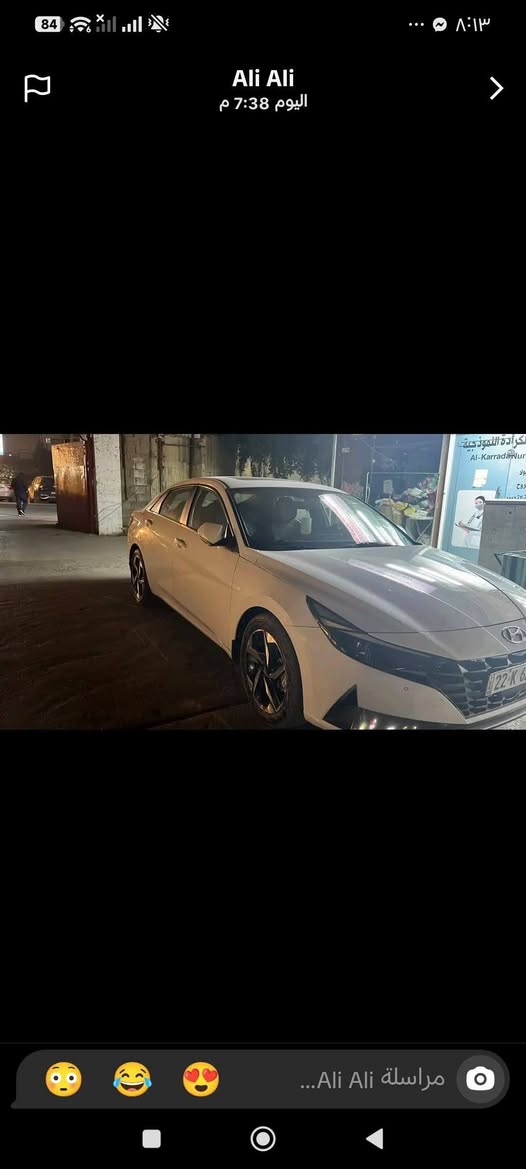 الانترا خليجي موديل 2021 مكينة 2000 فتحة بصمة رقم اربيل شرط التحويل ماشية 96 الف كيلو السعر 155
***********
العنوان  بغداد حي اور
