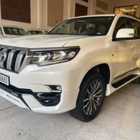 برادو موديل 2022 سبعينيه ساز ام الضمان  كفاله عامه السياره باسمي تحويل...