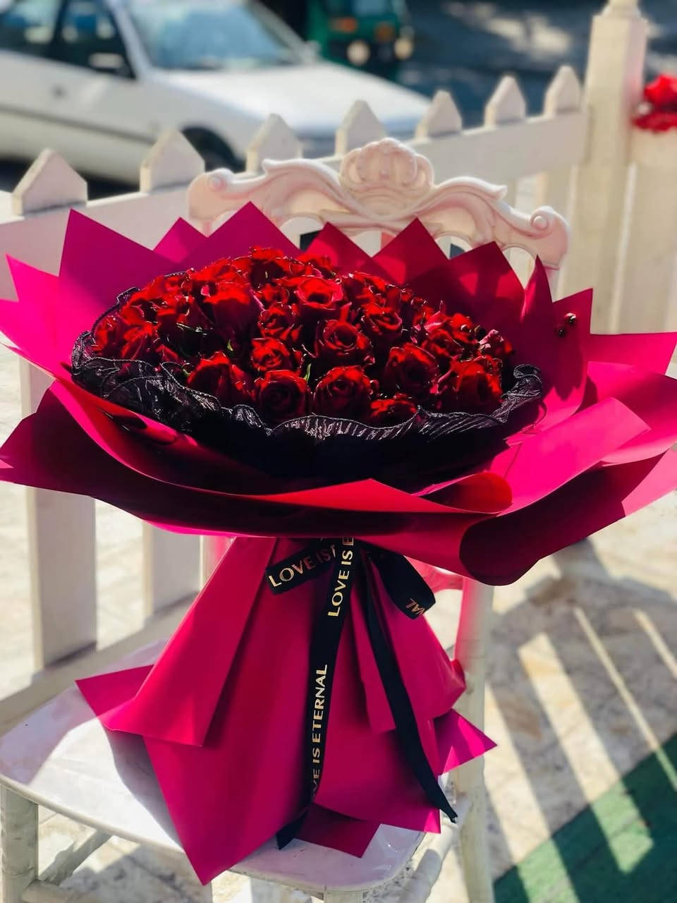 🌹✨ عرض  من سمسمة لحظة للزهور والهدايا ✨🌹

خلّي هديتك تحچي مشاعرك 💌 
باقاتنا الخاصة بعيد الحب مصممة بذوق وفخامة حتى توصل إحساسك بأجمل شكل ❤️
�✨ عرض تنسيقات الورد مع الإكسسوارات ✨🌸
🌹 10 وردات — شامل الإكسسوارات — 
٢٠ ألف 
🌹 15 وردة — شامل الإكسسوارات — ٢٥ ألف 
🌹 20 وردة — شامل الإكسسوارات — 
٣٠ ألف 
🌹 30 وردة — شامل الإكسسوارات — ٤٠ ألف 
🎁 تنسيق احترافي + تغليف مميز
🚚 خدمة توصيل متوفرة
📩 احجز باقتك حسب العدد اللي تحبه
الورد يوصل مشاعر… اختار باقتك ال
***********
بابل  -القاسم - قراب الصيدلية الذهبيه
