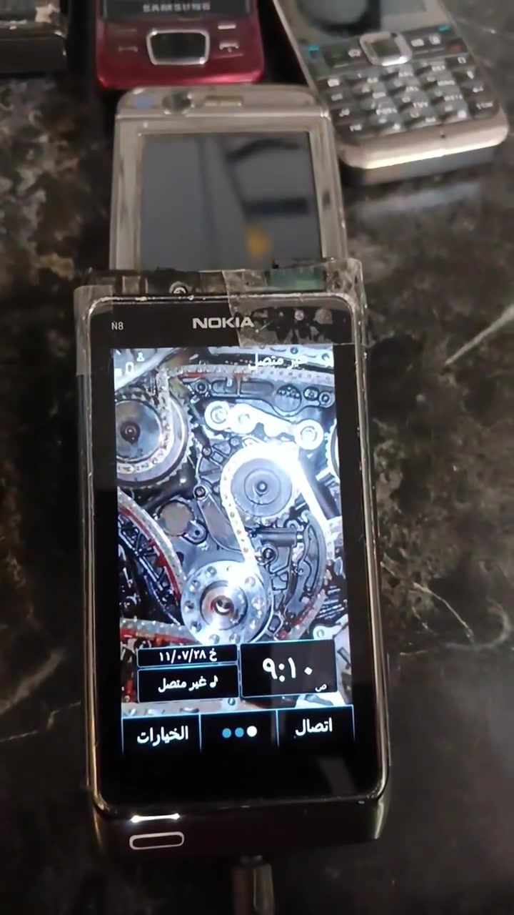 خمسة هواتف جيل الطيبين ونادره وشغاله ***********
