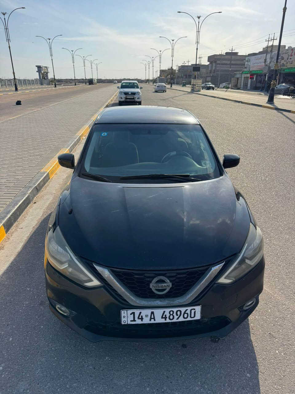 سنترا٢٠١٨ ب اسمي  مكفوله من تبديل وضربه القويه بيه ضرب بسيط ب جاملغ خلفي صفحه سايق وباقي كفاله من كلشي وارد امريكي هيه نص فول حداد نص عمر وتخم تاير بيه وتبريد ثلج رقمي *********** البصرة, العراق
