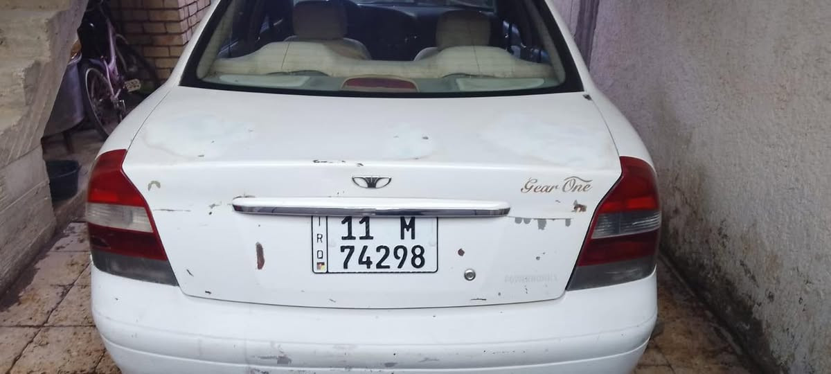 سلام عليكم
نوبرا موديل 2000 تخم تاير صدر أمامي خلفي نظيف تبريد ثلج ويا السويج كهربائيات كلها شغاله السياره بلاديه ما بيها صبغ رقم بغداد الدولي تحويل بنفس ليوم مكان السياره بغداد حي العامل السعر 35 ورقه بيها مجال الاستفسار ***********
