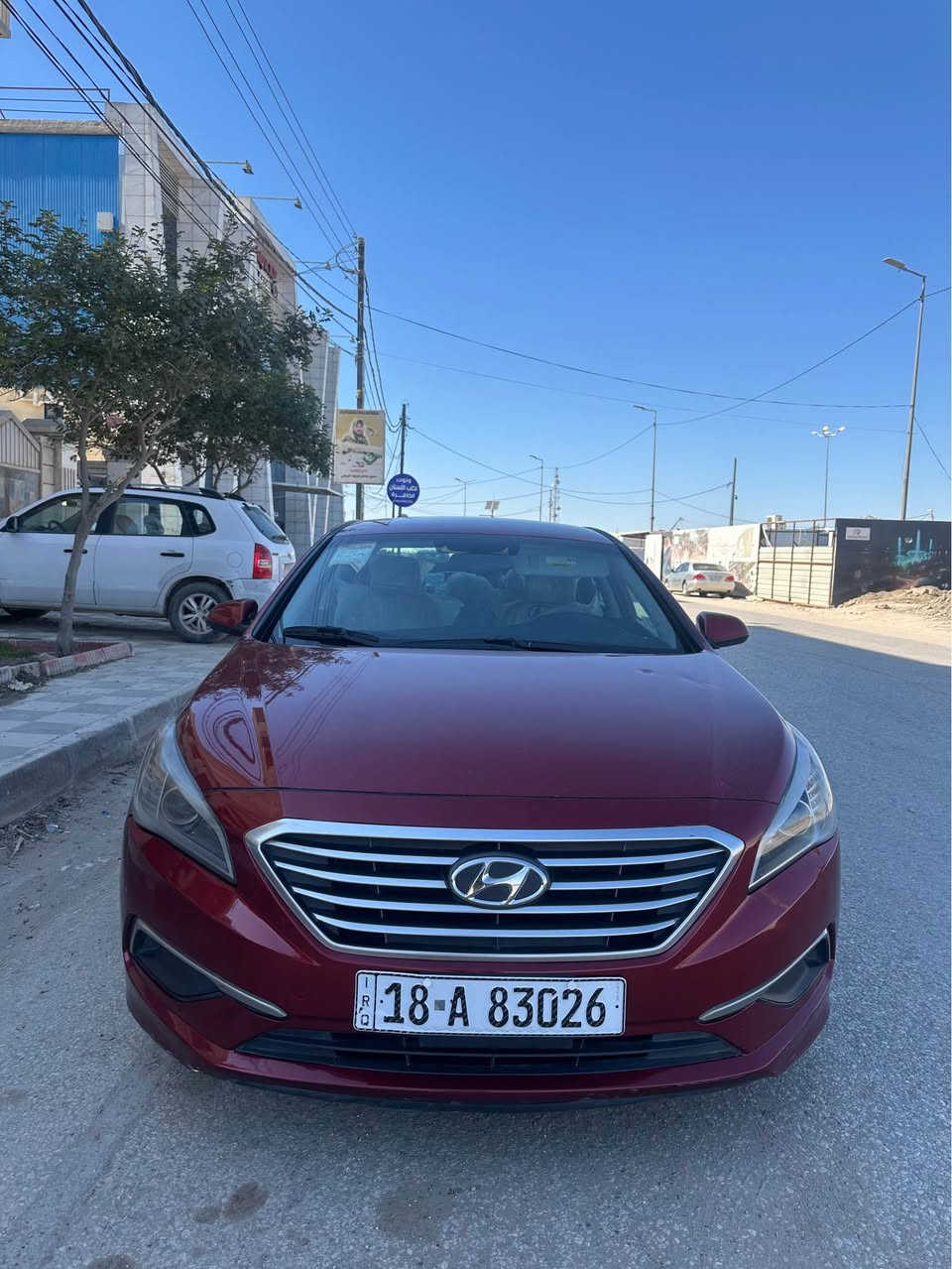 هونداي سوناتا 
موديل 2016 
وارد امريكي حادثه دعاميه خلفيه ودعاميه اماميه  فقط  
وبلعراق صار بيه بارد بدور الجاملغ الخلفي  
السياره مكفوله من الصبغ والتبديل 
السونار مرفق بلمنشور 
مكينه كير  تبريد حداديه تخم تاير خير من الله 
رقم بابل انكليزي 
تحويل اي وقت 
السعر 113 
مكان السياره حله  باب الحسين 
رقمي ***********

‭0774 908 4024‬ حلة, بابل
