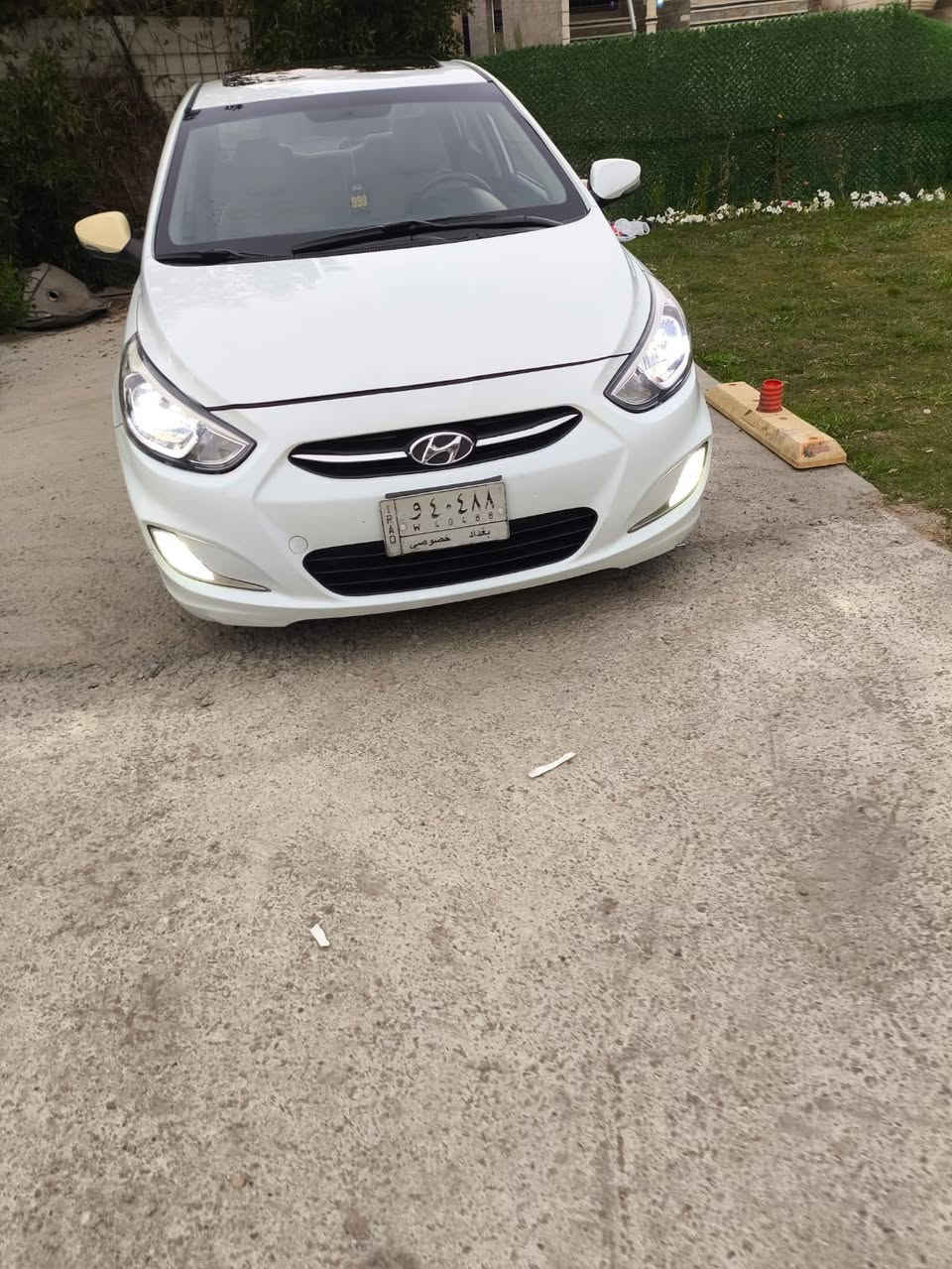 اكسنت موديل 2016..خليجيه..بلو
الون ابيض..مكينه 1600..
مواصفات..فتحه تحكمات..اشاير بلمري..شاشه كبيره كامره..حساسات..ماشيه فوك ال 150..وقابل للزياده
السياره..جازه كيرومكينه وتبريد كله تمام..
بيه صبع كم قطعه .بدون دواخل مكفوله من الداخل..ابيع احزام احسن الك والي...جاهزه من الدعاميه للدعاميه 
رقم بغداد. تحويل مباشر..السعر(96$)والشراي يدلل..
العنوان بغداد الكرخ.شهداء السيديه.قرب تقاطع درويش..
والتفاصيل اكثر الاتصال على الرقم***********....علي تحياتي للجميع...
