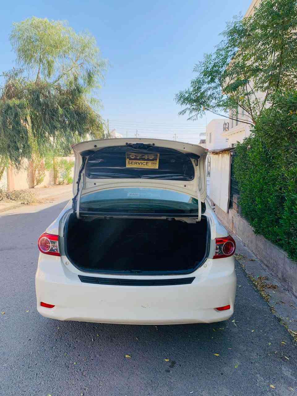 toyota corolla 2012 

بيلاد تةكسي غاز و بةنزين ٢٠١٢ غازي ئيتالى لةسةرة بيلاد توماتيك گير مةكينة بة شةرت ٤ تايةو ويلي عادى نويي لةسةرة ١٤٥$ و معامةلة *********** أربيل, العراق
