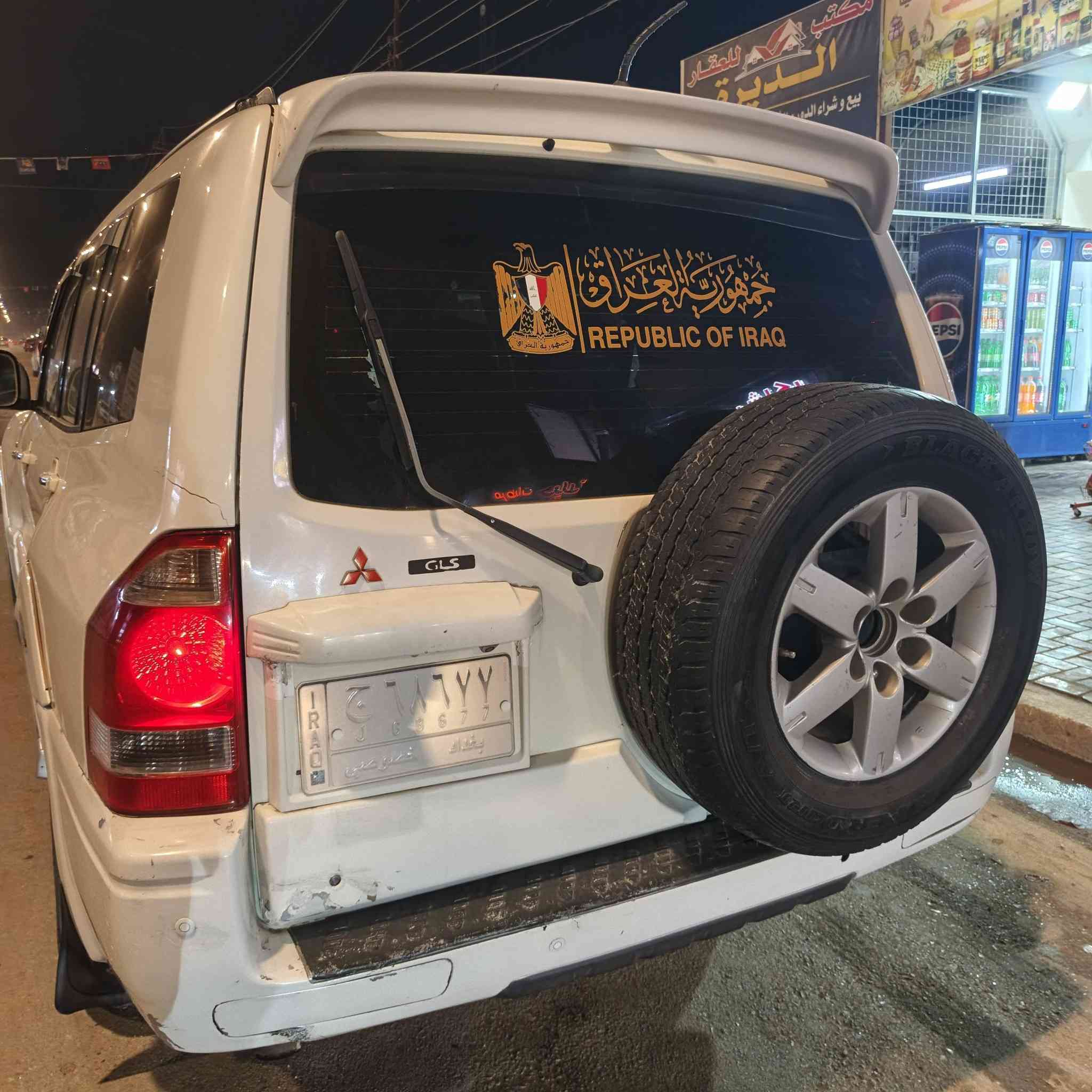 السلام وعليكم باجيرو للبيع 2007 مكينه 3000 تحويل مباشر السعر 95 وبيها مجال بسيط وذا اكو مراوس اراروس هم شعدك نزل العنوان بغداد الطارمية ‏‪***********‬‏
