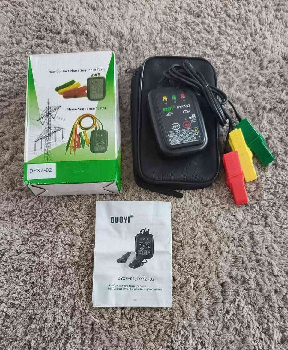 متوفر جهاز تتبع اسلاك دوائر الكهربائيه وجهاز فحص تسلسل الأطوار غير المتصل وفاحص رطوبه توصيل موجود


**إذا كنت صاحب هذا الإعلان وتريد حذفه لأي سبب، رجاءا أرسل رسالة إلى الدعم الفني**