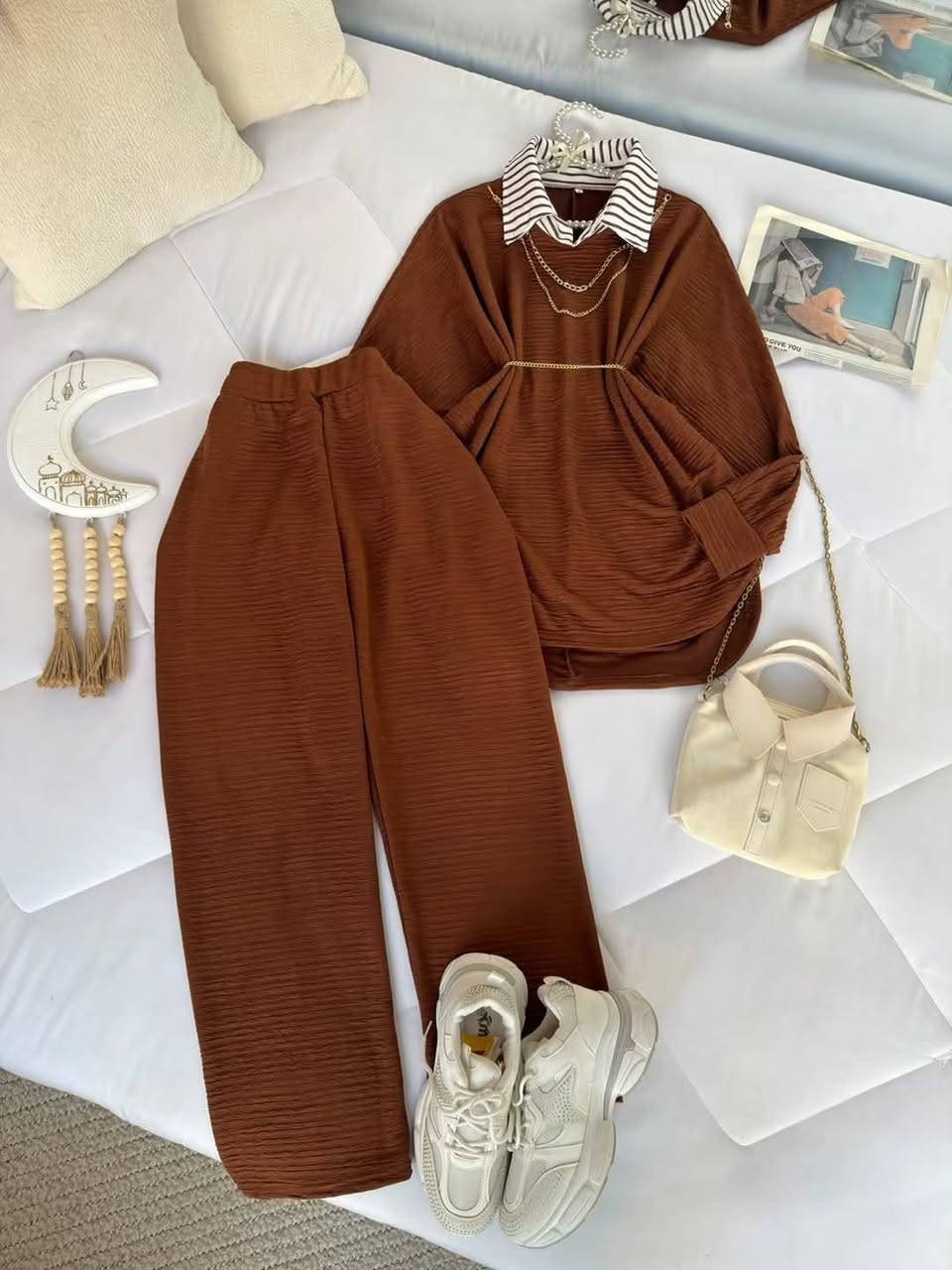 😍#جديدنا_جمال_موديلات😍
  سوت 🔥🥹♥️نسائي  قطعتين 🥰 
#الخامة تركي درجة_اولى 👉🏻 🦋💙🌺
القياس.   _40_42_44_46_48
#السعـــــــــــــرررر15
يوجد توصيل داخل المسيب الفين دينار 
يوجد توصيل محافظات ايظا


**إذا كنت صاحب هذا الإعلان وتريد حذفه لأي سبب، رجاءا أرسل رسالة إلى الدعم الفني**