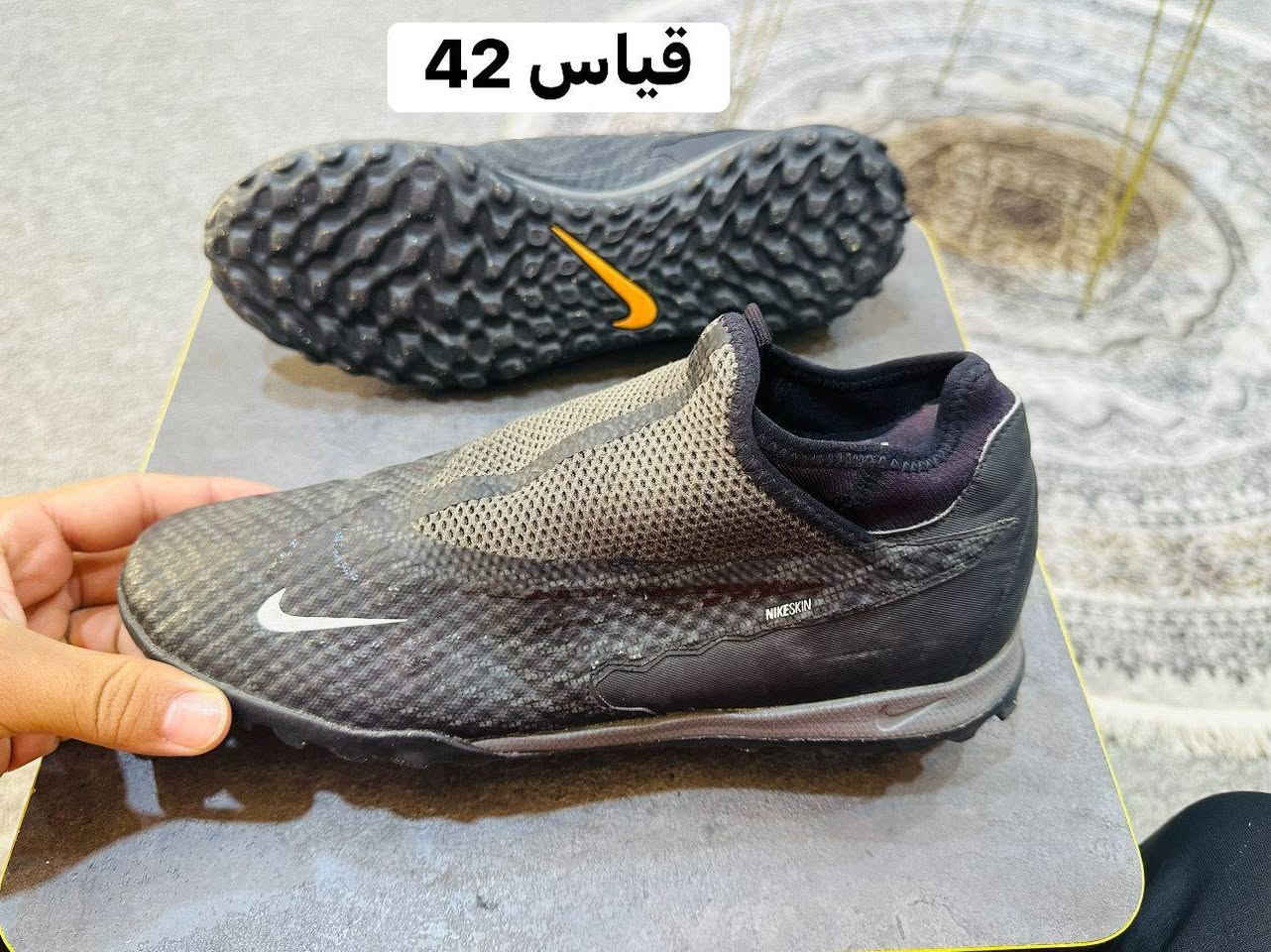 اسلام عليكم احذيه باله اوربي اصلي نضافه 100‎%‎ كل قطعه وسعرها القطعه الي تعجبك دزها خاص وتدلل يوجد توصيل الى جميع محافضات العراق 5 الاف دينار واتساب ***********
