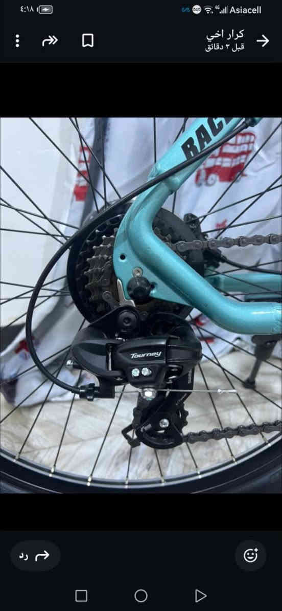 سلام عليكم. بابسكل. نوع فلاش. فول ولا شخطه  بس شرط. مضموم البايسكل جديد تجي وتشوفه عنوان بصره قبله حي المهندسين… تواصل .    ***********. سعر 300 ألف وبي مجال بسيط …
