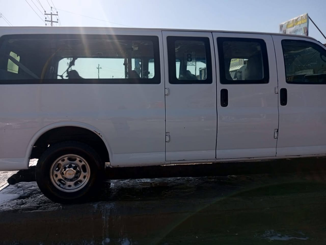 سلام عليكم فان سفانه موديل 2008 سياره كفاله عامه من الضربه ولعيب الشرعي شرط الكير ولمكينه ولأكسن شرط تخم تاير برجستن رقم بغداد دولي بأسمي ما مطلوبه ولا ربع خطه بصرة بغداد تبريد شغال كهربأيات عامه شغاله عنوان البصره الزبير السعر 95 وبيه مجال رقم ه‍ ***********/ ***********
