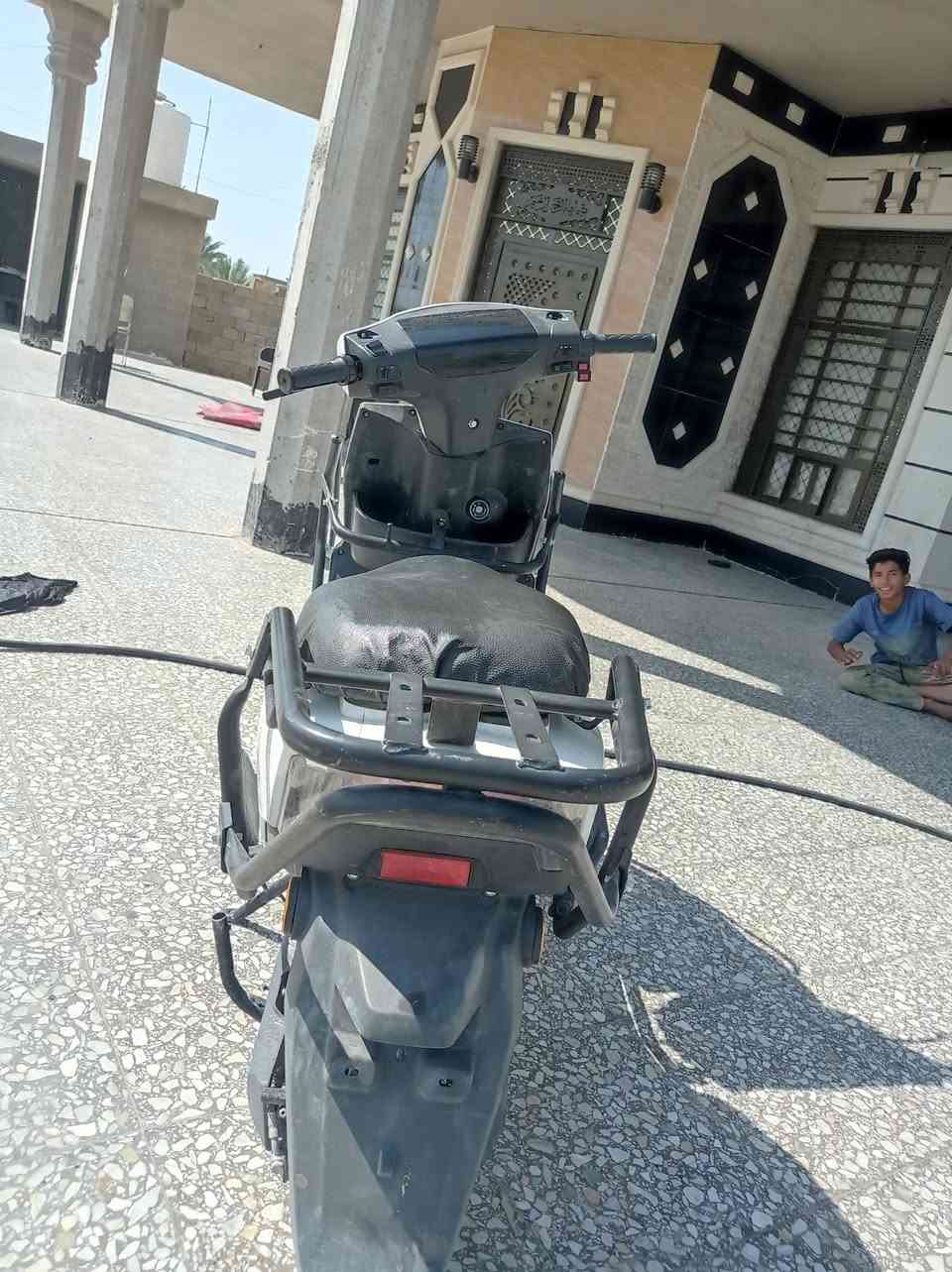 سلام عليكم دراجه ريان اربع سرع تثبيت سرعه الملف 1500
🔋البطاريه 6 
السعر 650
المكان بغداد ابو غريب رقم التصال ***********
