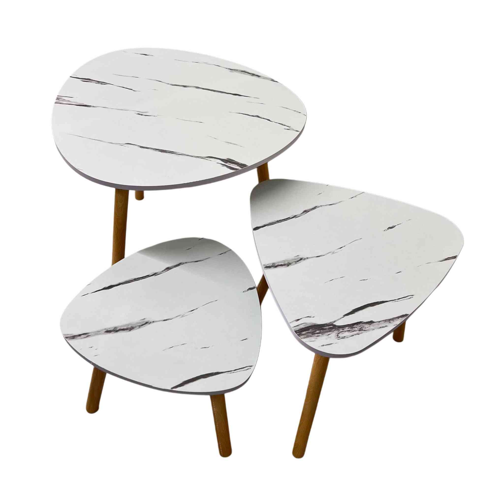 ✨🪑 طقم طاولات مودرن بتصميم رخامي أنيق – 3 قطع  

لمسة عصرية راقية لبيتك 🤍  

✔ سطح رخامي أبيض فاخر مع عروق سوداء أنيقة  

✔ أرجل خشبية متينة باللون الطبيعي تمنح ثبات وأناقة  

✔ استخدام مرن كطقم واحد أو طاولات جانبية متعددة  

✔ أحجام متدرجة تناسب كل المساحات  

السعر :40000بدل 66500 الف فقط  

توصيل مجاني :متوفر 13 قطعة فقط 

➡️ اختيار أنيق وعملي يضيف لمسة فخامة لأي غرفة.  

#طاولات #رخام #ديكور #مطبخ_ومنزل #ديالى #بغداد #تسوق_اونلاين #عروض_خاصة


**إذا كنت صاحب هذا الإعلان وتريد حذفه لأي سبب، رجاءا أرسل رسالة إلى الدعم الفني**