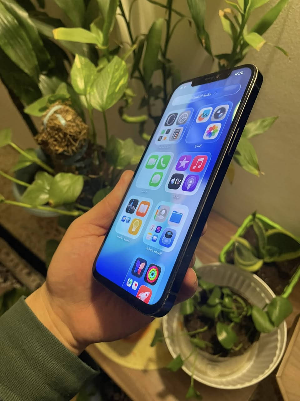 12 برو ماكس شرق اوسط 256 بطاريه 75 بلتحديث
اخر اصدار تحديث فقط مبدل شاشه بيها صفار مناثر ولا مبين ولضهر كدامك فيس ايدي شغال مكفول من اي عطل 315 وبيه مجال حك جيه بغداد الدوره 

***********
