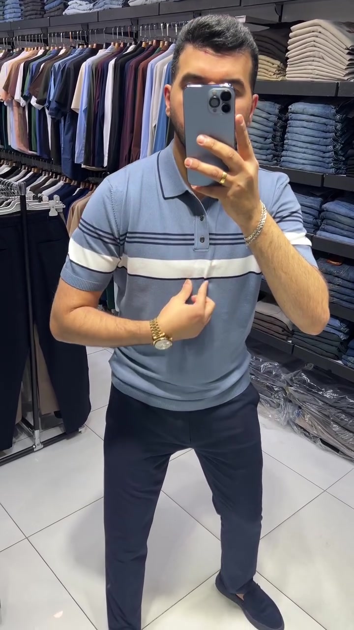 تيشيرت ماركه خامه تريكو قطن ١٠٠٪؜ خامه درجه اوله متوفر ب5 الون فقط ✅🔥
قياسات  S M L XL XXL قياس المعروض L
بنطرون ماركه قياسات 30 إلى 40
المنشئ تركي 🇹🇷 
توصيل بغداد 5 الف  توصيل محافظات 5 الف
العنوان بغداد مول زيونه طابق الاول 
التواصل دايركت او واتساب ***********
