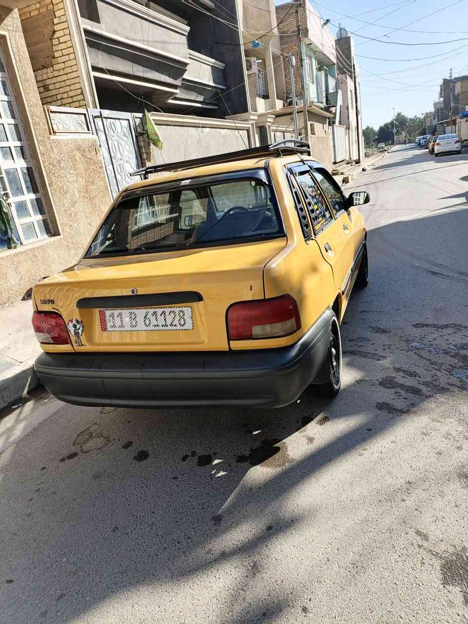 اللهم صل على محمد وال محمد❤
سلام عليكم سايبه موديل 2012للبيع
المكينه مكفوله لاتنقيص ولاتبخير
الكير مكفول
الشواصي مكفولات محد لاعب بيهن
كشر نضيف لاطخه ولاصبغ ولا خياسات بدون ضربه بدون تبديل
كهربائيات كلها شغاله اشاير لايت عالي ناصي كله شغال
صدر امامي خلفي جديد
تخم تاير جديد
تبريد تدفئه شغال
كل نقص مابيها
مصفره هيئه وغرامه شرط التحويل لوحات نكليزي
مال جناي 
السعر المطلوب 33 وبيها مجال للطيبين والسوك كلشي بي❤❤
***********مكاني بغداد الشعب
