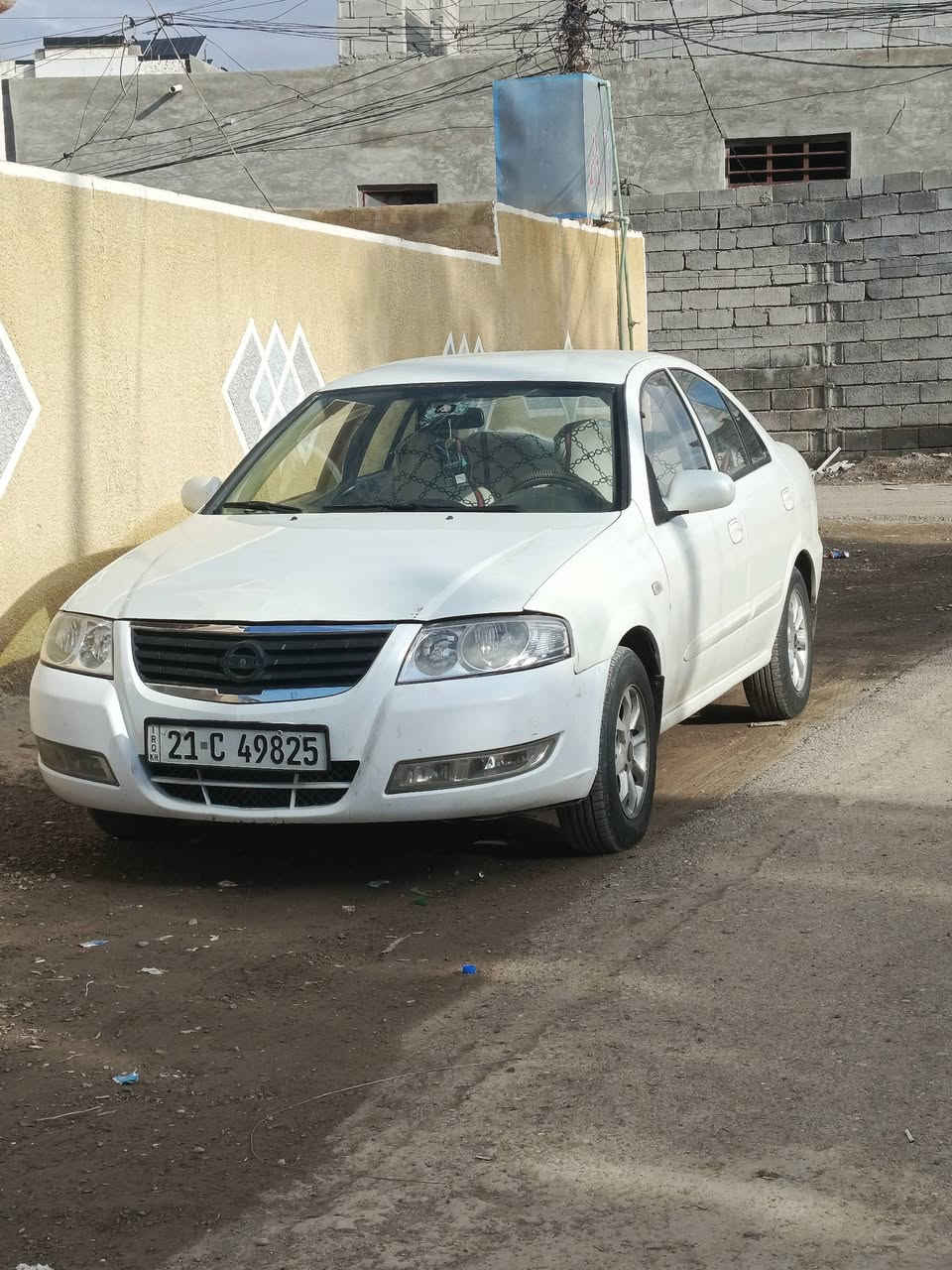 للبيع نيسان سني 2009
كير مكينه شرط 1800 قبق اسود
تخم تاير قبل يومين شاده.
صدر خير.من الله. 
رقم سليمانيه دولي
 بجم زنون
كهربائيات كله شغاله
تبريد تدفه بشرط 
بيه اربع قطع صبغ فقط
مكفوله الغود وحوض شواصي
مكاني صلاح الدين الضلوعيه
سعر 90وبيه مجال الشراي
***********
