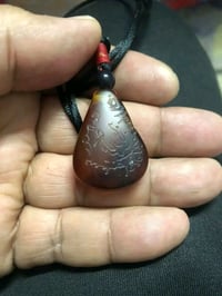 عقيق منقوش • حجر صلطاني • زوج محابس