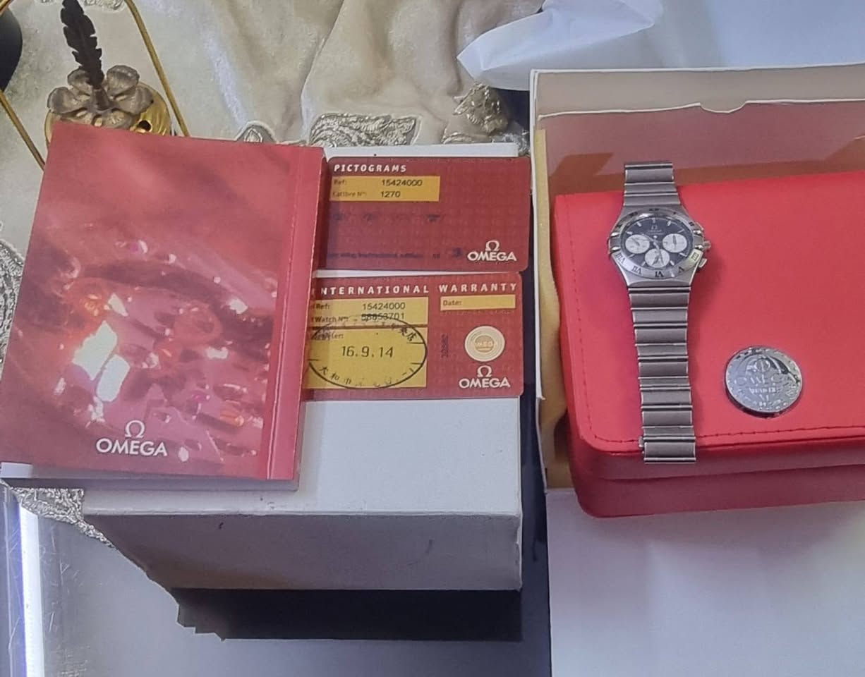 اوميغا كونسليشن كرونوغراف سويسري اصلي فول سيت
ماكنة ميكا-كوارتز
قطر 39 
نظافة ممتازة مع كافة الملحقات


**إذا كنت صاحب هذا الإعلان وتريد حذفه لأي سبب، رجاءا أرسل رسالة إلى الدعم الفني**