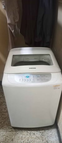 غساله سامسونك 12 كيلو فول اوتوماتيك  نظافه ممتازه جدا ما بيه اي عطل بل...