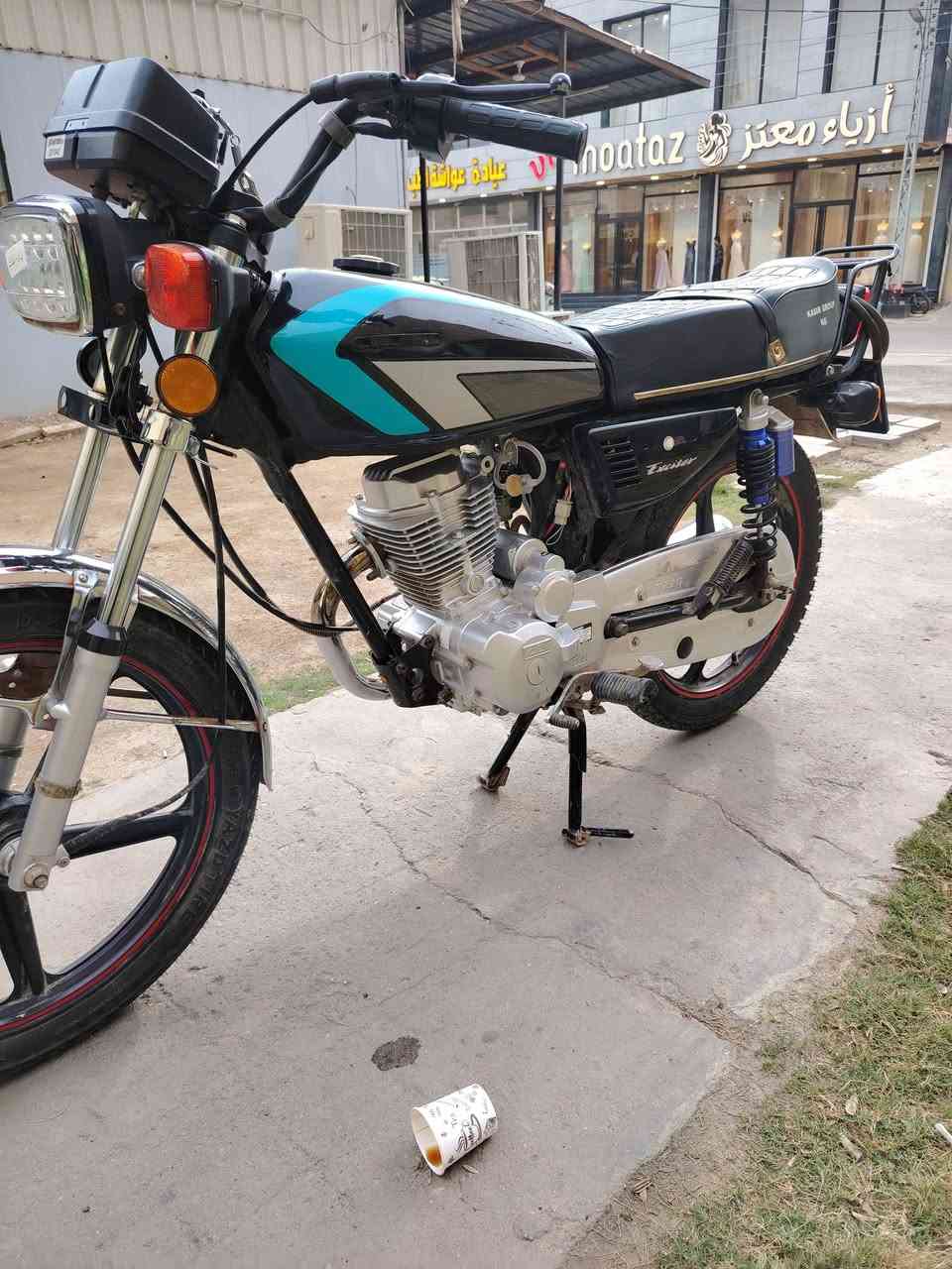 سلام عليكم دراجه للبيع ميسان  5 كير نامه شاصي مال ايران السعر واتساب او تصال ***********
