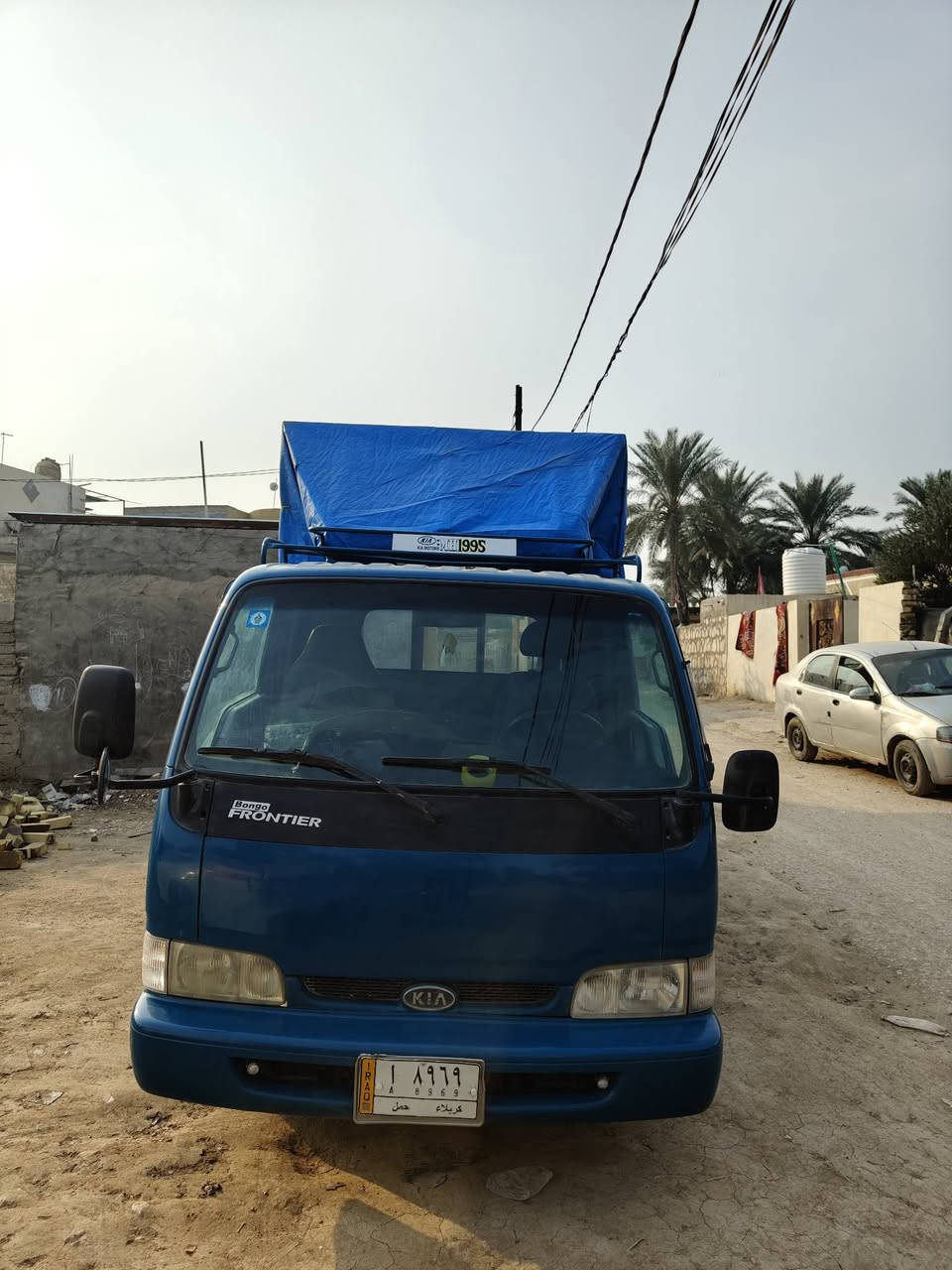 كيا حمل فونتيرا موديل 97
سيارة جاهزه كير محرك اكسل شاصي مكفول 
قمارتها علبلاد بس البنيد شويه مكحل
تحويل ثاني يوم 
تنباع بدون محجر 
السعر 72 وبيها مجال 
***********
