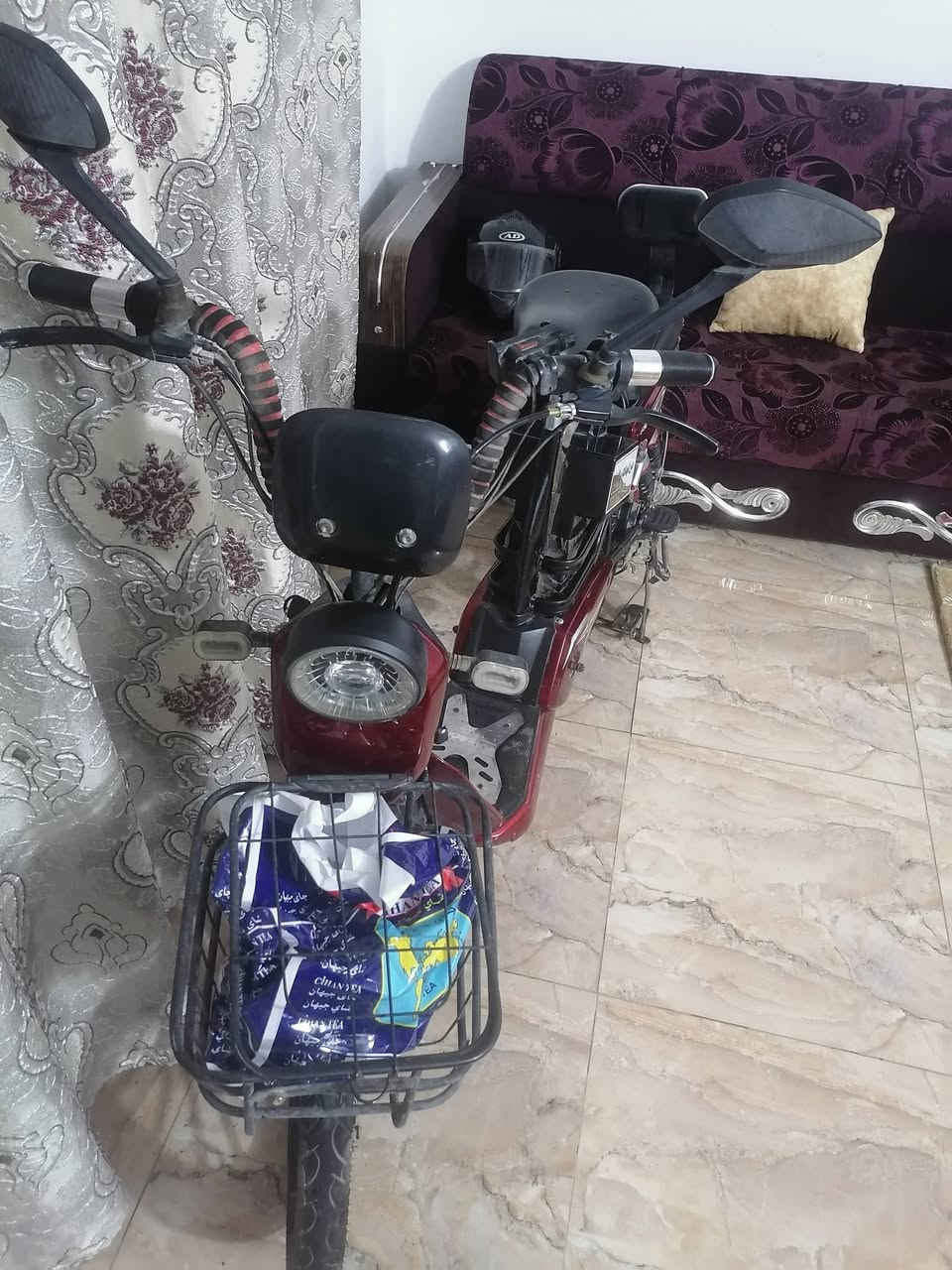 بايسكل شحن للبيع 4 بطاريات جدد عقل جديد السعر 250 وبي مجال العنوان ديالئ المقداديه شهربان للستفسار ***********
