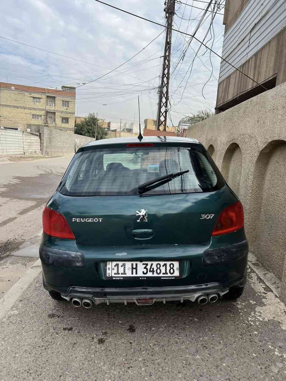 السلام عليكم بيجو 307 للبيع
موديل 2005 رقم بغداد الانكليزي الجديد بأسمي
تحويل ثاني يوم
السيارة نضيفة كلش ومصروف عليها
كهربائيات كلها بلادية 
كير ومحرك وتبريد كلة مكفول
دوشمة كشنات ودوشمة ارضيات 
وارضيات مال بيجو
شاشة لمس كبيرة  
تبريد ثلج 
تدفئة 
كبات مال ويل جديدة 
دفيوزر خلفي 
تايرات جديدة
ريمونتات ثنين اصليات جام امامي كهرباء 
الجام يتقفل بالريمونت
قاعدة وفيت بم جديدة
السيارة ما بيها قطعة تجاري كلة اصلي 
الله شاهد تاخذها ما تصرف عليها دينار السعر 9 ملايين دينار عراقي وبيها مجال بسيط
وبالعافية على الياخذها 
مكاني بغداد البياع *********** موجود واتساب واتصال
