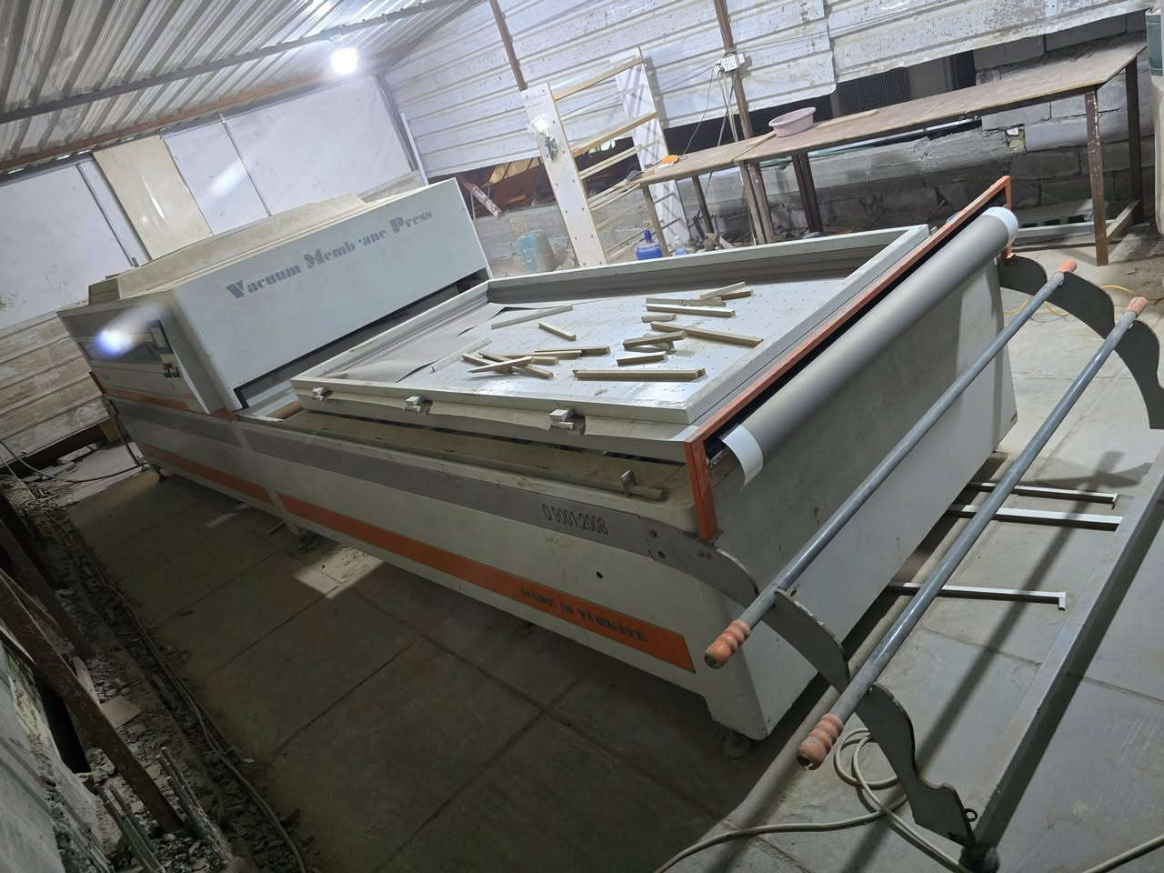 معمل بالون بريس للبيع
السلام عليكم .....
مكينة بالون بريس حوضين .... حوض متوسط ٢٢٠ سم  و حوض كبير ٣٠٠سم من ماركة مكسر
 
راوتر cnc ١٢٠ سم × ٢٤٠ سم نضيف ومستخدم قليل وكل اغراضة ابلادي .. سنكل فيس 

فاكيوم نضيف حجم كبير .. سنكل فيس

اضافة الى مسدس رش والفاكيوم الخاص بيه و ميز ٣م حديد و حامل لابواب .... اضافة الى برايم خاصة بل cnc مجموعة متكاملة من برايم cnc 
السعر ٧٥ ورقة
العنوان النجف / حي السلام 
***********
