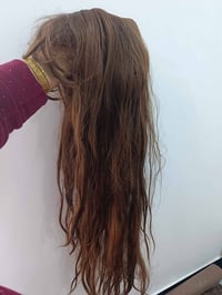 باروكة كاملة • سودا وجوزي • طول ١م