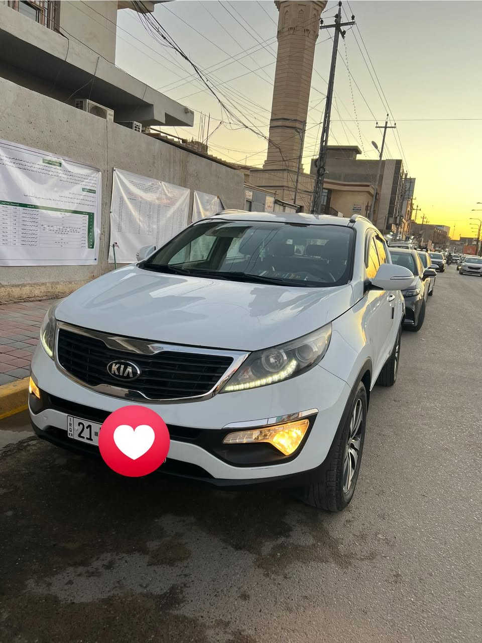 السلام عليكم متاح سبورتج 2014 خليجيه ماشيه 137 الف السياره رقمه سليمانيه تحويل مباشر  محرك 2000 دوش سياره مكفوله و السونار مرفق مع المنشور السعر 155 بيه مجال بصيط  مكان السياره الفلوجه للتواصل ***********.
