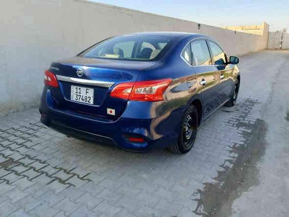 السلام عليكم للبيع نيسان سنترا موديل 2018 وارد امريكي صور الحادث بل المنشور والسونار  بدون دواخل كير ومكينه 1800 نضيفه تخم تاير جديد رقم بغداد الدولي بسمي ماشيه 136 لف سعر 92 مكان السياره بغداد اتصال ***********
